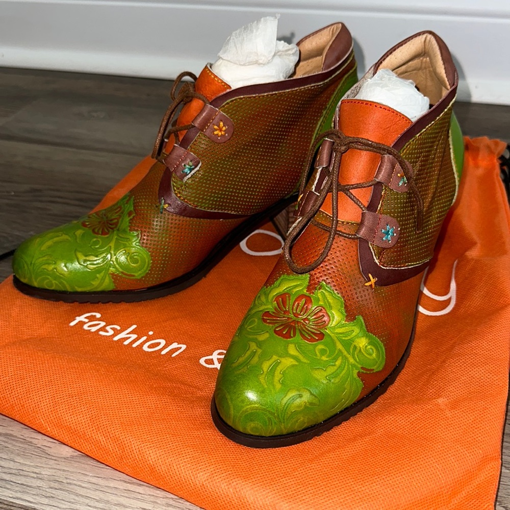 Eocofy Multicolor boots